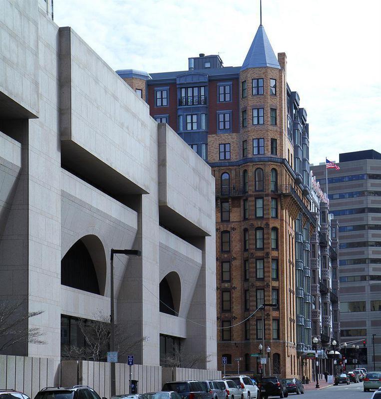 Courtyard Boston Copley Square Hotel Exterior foto
