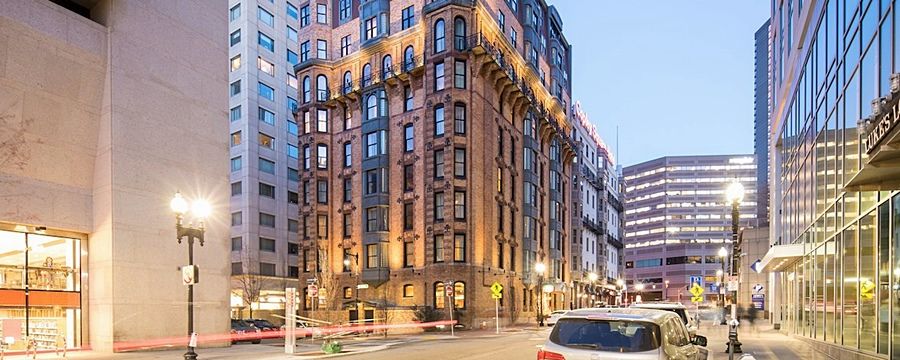 Courtyard Boston Copley Square Hotel Exterior foto